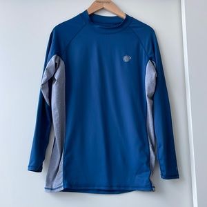 HIC blue rash guard men’s large